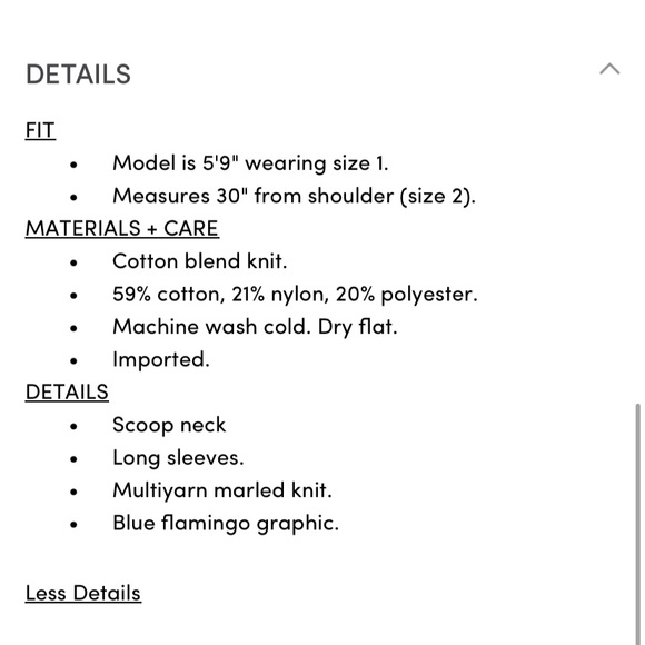 Torrid size 3 flamingo pullover sweater - Picture 4 of 7